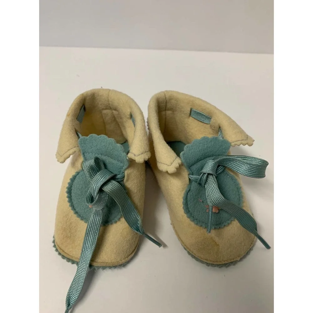 Vintage‎ Baby Dear Moccasins Lot of 2